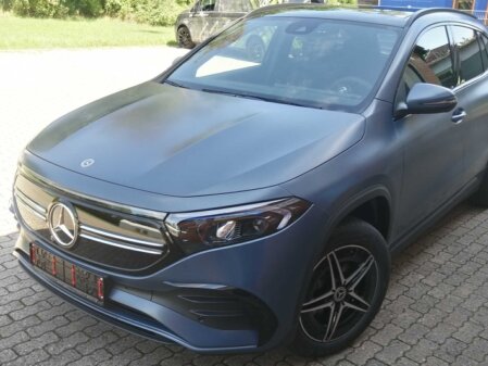 dezentes helles blau metallic matt