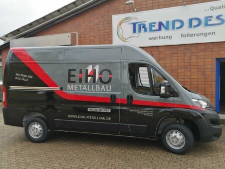 Opel Movano Komplettfolierung mehrfarbig