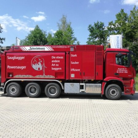 Saugbagger folierung